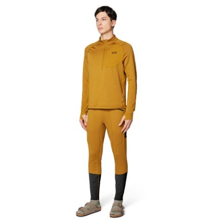 Mountain Hardwear Up First Tech Fleece Base Layer Bottoms - Men's 0