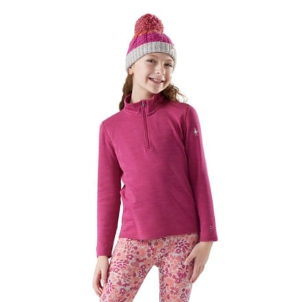 Smartwool Classic Thermal Merino Base Layer Quarter-Zip Top - Kids' 1