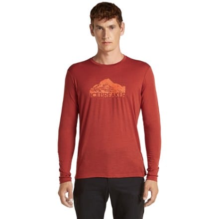 Icebreaker Merino 150 Tech Lite Long-Sleeve T-Shirt Aoraki Explorer - Men's 0