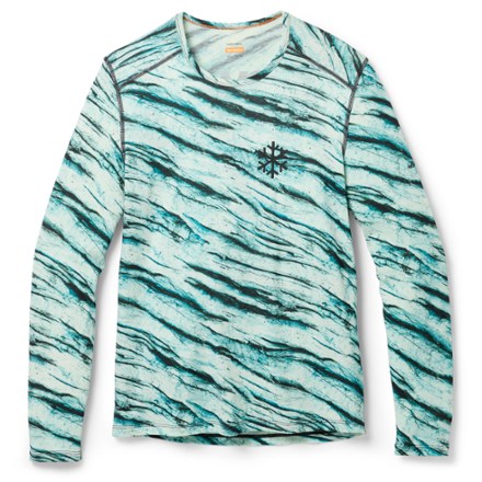 Icebreaker Icebreaker x Protect Our Winters 200 Oasis Long-Sleeve Crew Base Layer Top - Men's 0