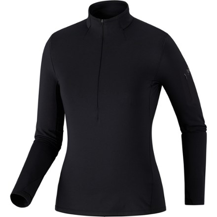 Rho Zip Neck Base Layer Top - Women's