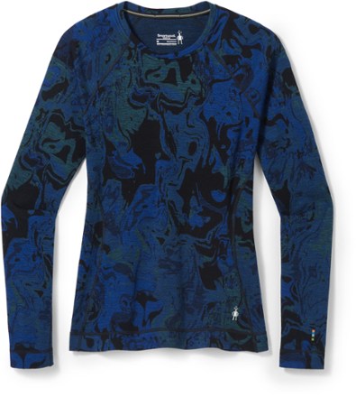 Smartwool Classic Thermal Merino Pattern Crew Base Layer Top - Women's 0