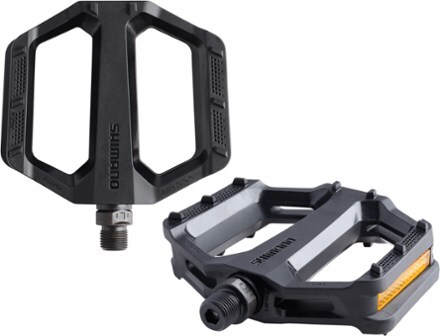 thumbnail image 2 of Raleigh PD-R01 Road Platform Bike Pedals 9/16 Inch With Toe Clips & Straps 2 of 3