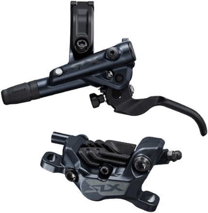 Shimano M7120 SLX Hydraulic Disc Brake Lever and 4-Piston Caliper Set