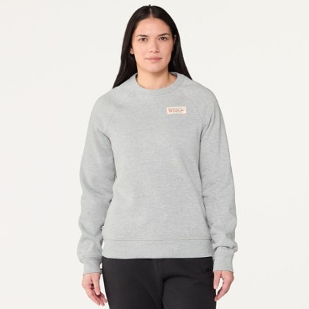 REI Co-op Original Logo Patch Crew Sweatshirt 1