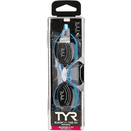 TYR Black Ops 140 EV Mirrored Racing Swim Goggles - Women's 3