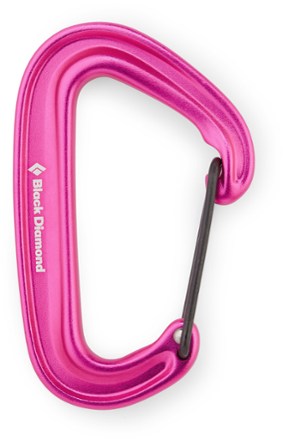 Black Diamond MiniWire Carabiner Pink