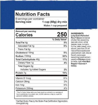 Mountain House Rice & Chicken XL - 9 Servings 1