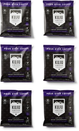 Kuju Coffee Single-Serve Pour Over Coffee - Package of 6 2