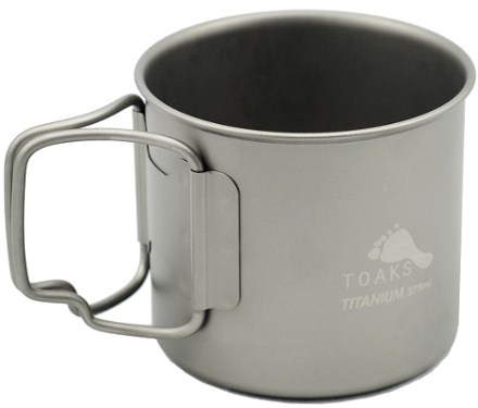 TOAKS Titanium Single Wall 375 Cup 1