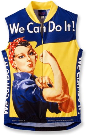 rosie the riveter cycling jersey