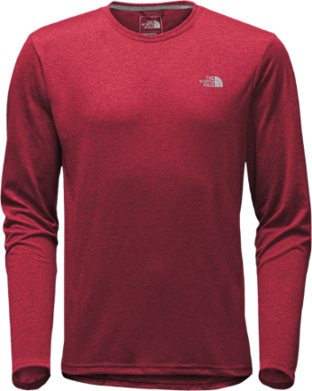 the north face men's crew long sleeve shirt