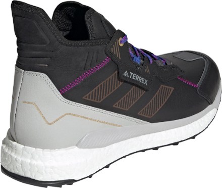 adidas Terrex Free Hyperblue Mid Hiking Shoes - Men's 3