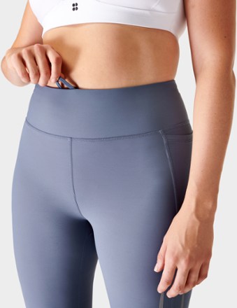 Sweaty Betty Zero Gravity 7/8 Illuminate Run Tights - Women's 6
