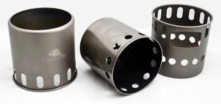 TOAKS Titanium Backpacking Wood Burning Stove 2