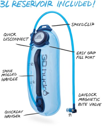 Gregory Salvo 16 H20 Hydration Pack - Men's 4