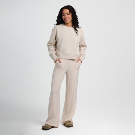 Free Fly Lightweight Fleece Wide Leg Pants - Women's 2