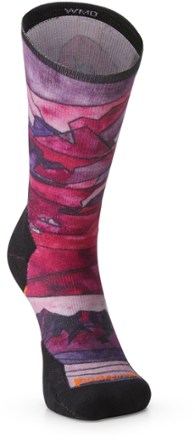 Smartwool Athlete Edition Run Print Crew Socks - Women's 1
