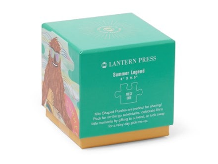 Lantern Press Summer Legend Mini Shaped Puzzle 1