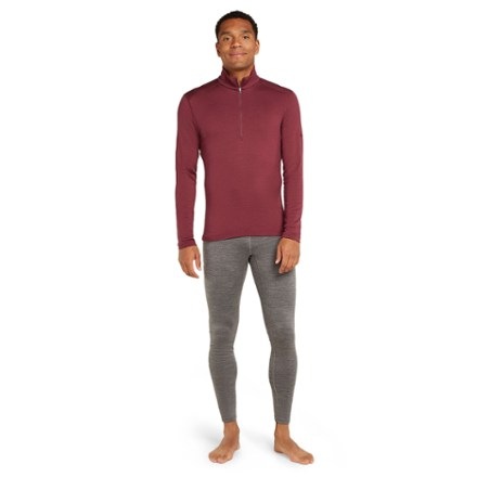 Icebreaker Merino 260 Tech Long-Sleeve Half-Zip Thermal Base Layer Top - Men's 2