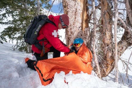 SOL Emergency Bivvy with Rescue Whistle and Tinder Cord 4