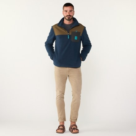 Topo Designs Vista Quarter-Zip Lightweight Fleece Pullover - Men's 3
