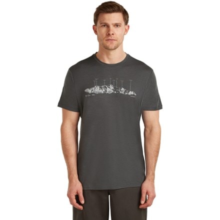 Icebreaker Merino 150 Tech Lite The Peaks T-Shirt - Men's 1