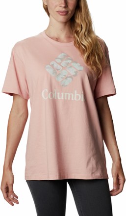 On Body Image of color Faux Pink/Aqua Tone Camo Fill