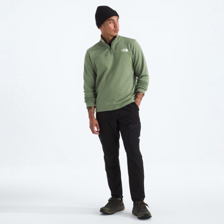 The North Face Cedar Trail Grid Fleece Quarter-Zip Pullover - Men's 3