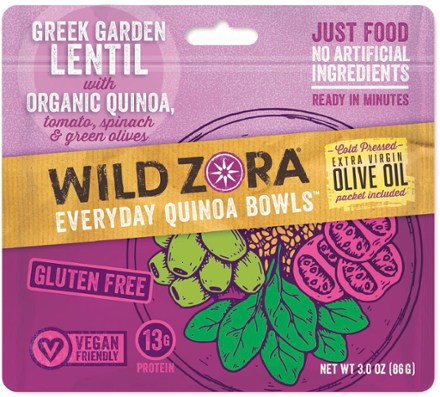 Wild Zora Greek Garden Lentil Quinoa Bowl - 1 Serving 1