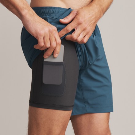 RHONE Pursuit 7" Lined Shorts - Men's 5