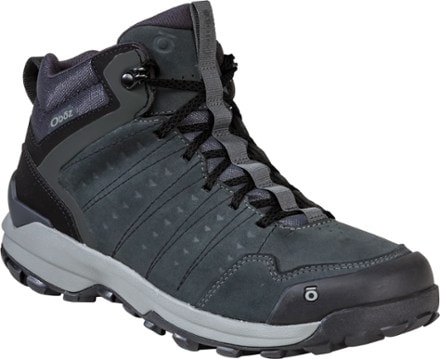 Oboz Sypes Mid Leather Waterproof Hiking Boots - Men's 2