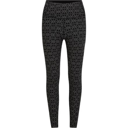 Icebreaker Merino 260 Vertex High-Rise Alpine Geo Base Layer Leggings - Women's 0