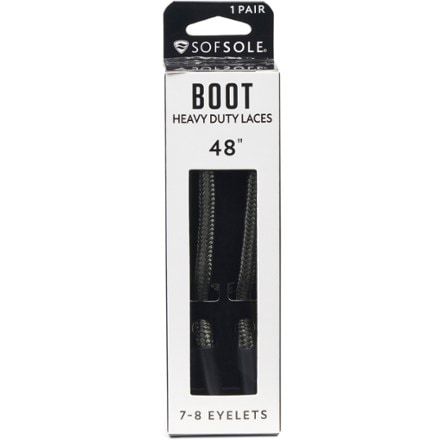 Sof Sole Premium Heavy-Duty Round Boot Laces - Pair 1
