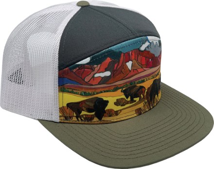 KATHERINE HOMES 7-Panel Hat 1