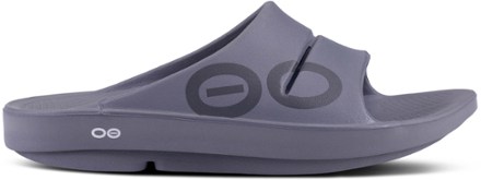 oofos men's slide sandals