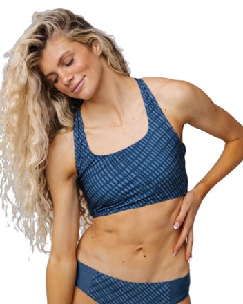 Nani Swimwear Cross Up Crop Swimsuit Top - Women's 1