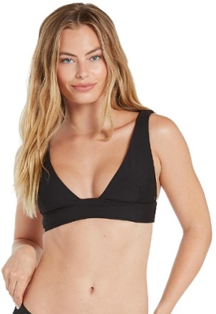 VOLCOM Simply Seamless Halter Swimsuit Top - Women's 0