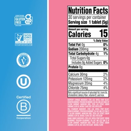 NUUN Zero Sugar Hydration Electrolyte Tablets Mixed Pack - 30 Servings 1