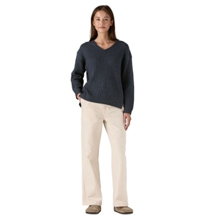 Patagonia Recycled Wool V-Neck Sweater - Women's 3