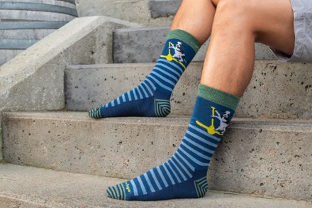 Darn Tough Animal Haus Crew Socks - Men's 3