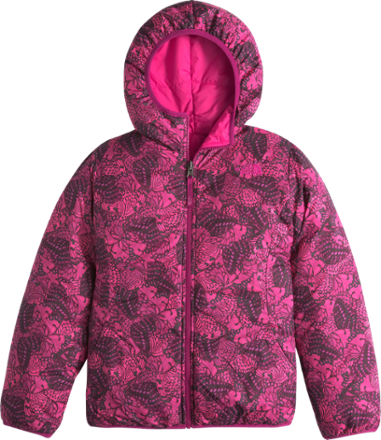 girls north face reversible jacket