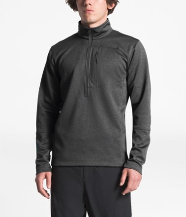 the north face half zip jacket