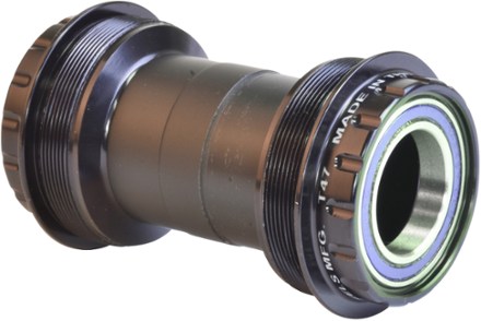 Wheels Manufacturing T47 Outboard Threaded Bottom Bracket with ABEC-3 Bearings for 24 mm Crank Spindles 0