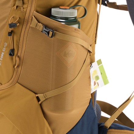 Deuter Aircontact Core 65 + 10 Pack - Men's Water bottle pocket (Water bottle sold separately)