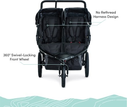BOB Gear Revolution Flex 3.0 Duallie Jogging Stroller 5