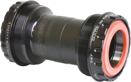 Wheels Manufacturing T47 Outboard Threaded Bottom Bracket with ABEC-3 Bearings for 29 mm Crank Spindles 0