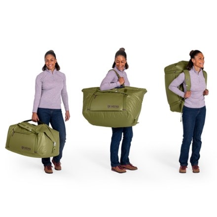 NEMO Double Haul 100 L Convertible Duffel and Tote 4