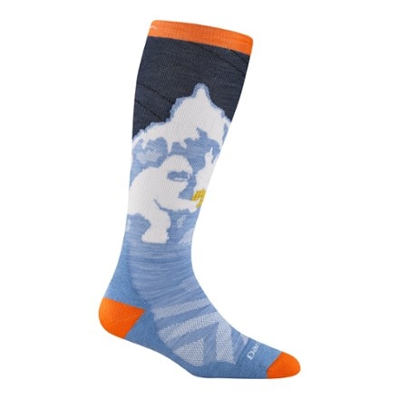 Darn Tough Little Yeti Midweight Cushion Ski and Snowboard Socks - Kids' 0