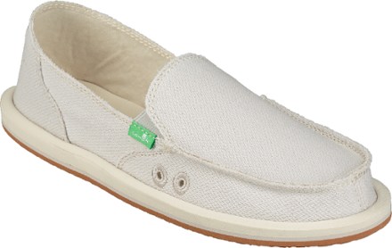 womens sanuk donna hemp slip on casual shoe